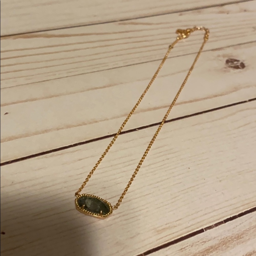 Kendra Scott mini opal stone necklace